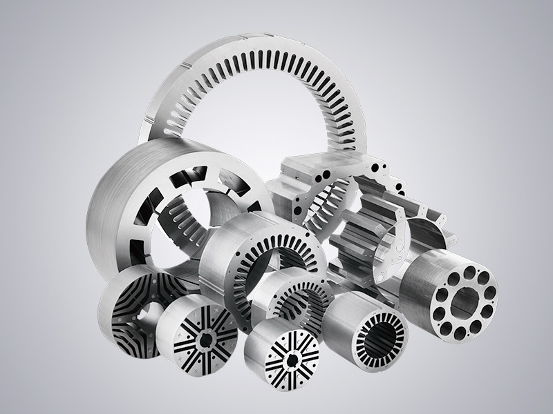 自動車以外のモーターのステーターおよびローターコア