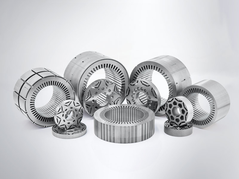 自動車モーターのステーターおよびローターコア