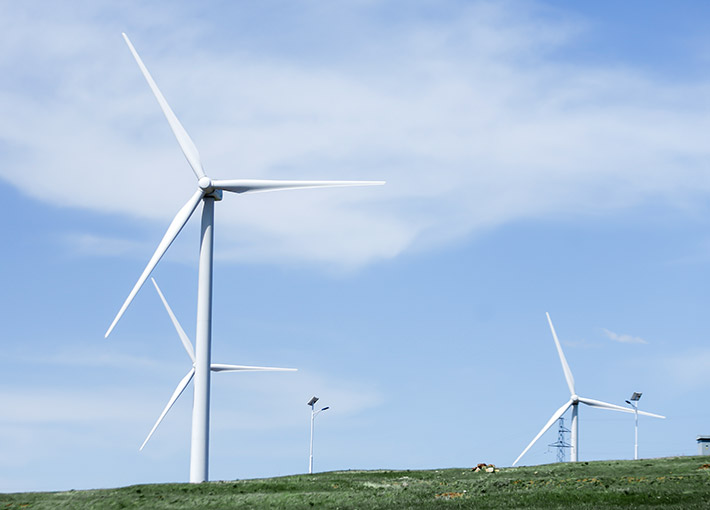 風力発電機モーターのステーターとローターコア