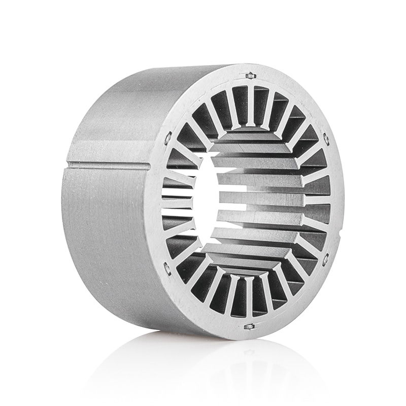 サーボモーターのステーターとローターコア