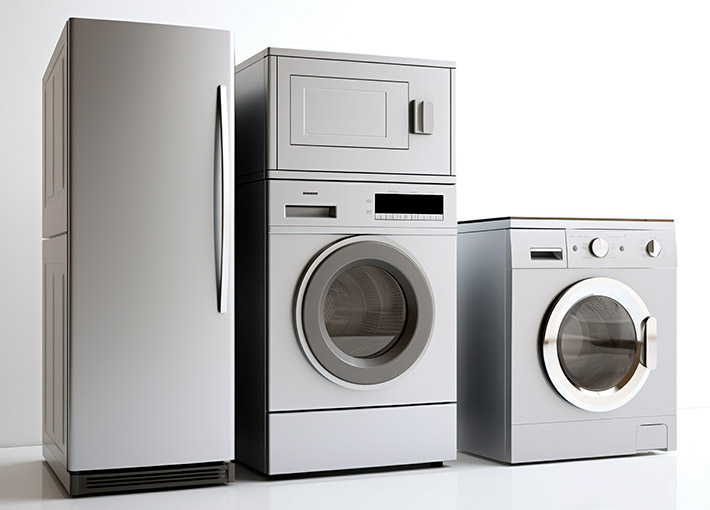 家電モーターのステーターとローターコア