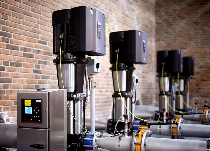 ウォーターポンプモーターのステーターとローターコア